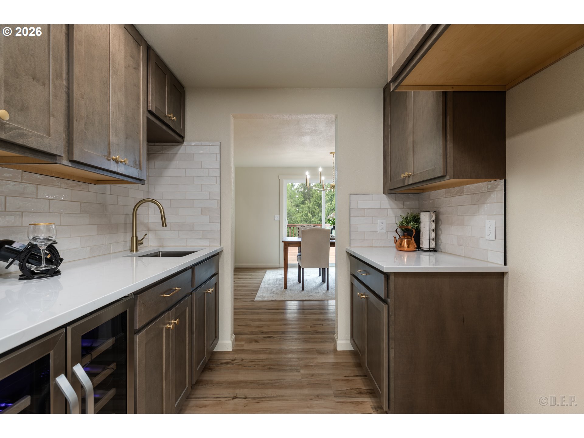 29234 Thistle Hill Road Rainier, OR 97048 - Photo 11 of 33 a kitchen with sink and cabinets