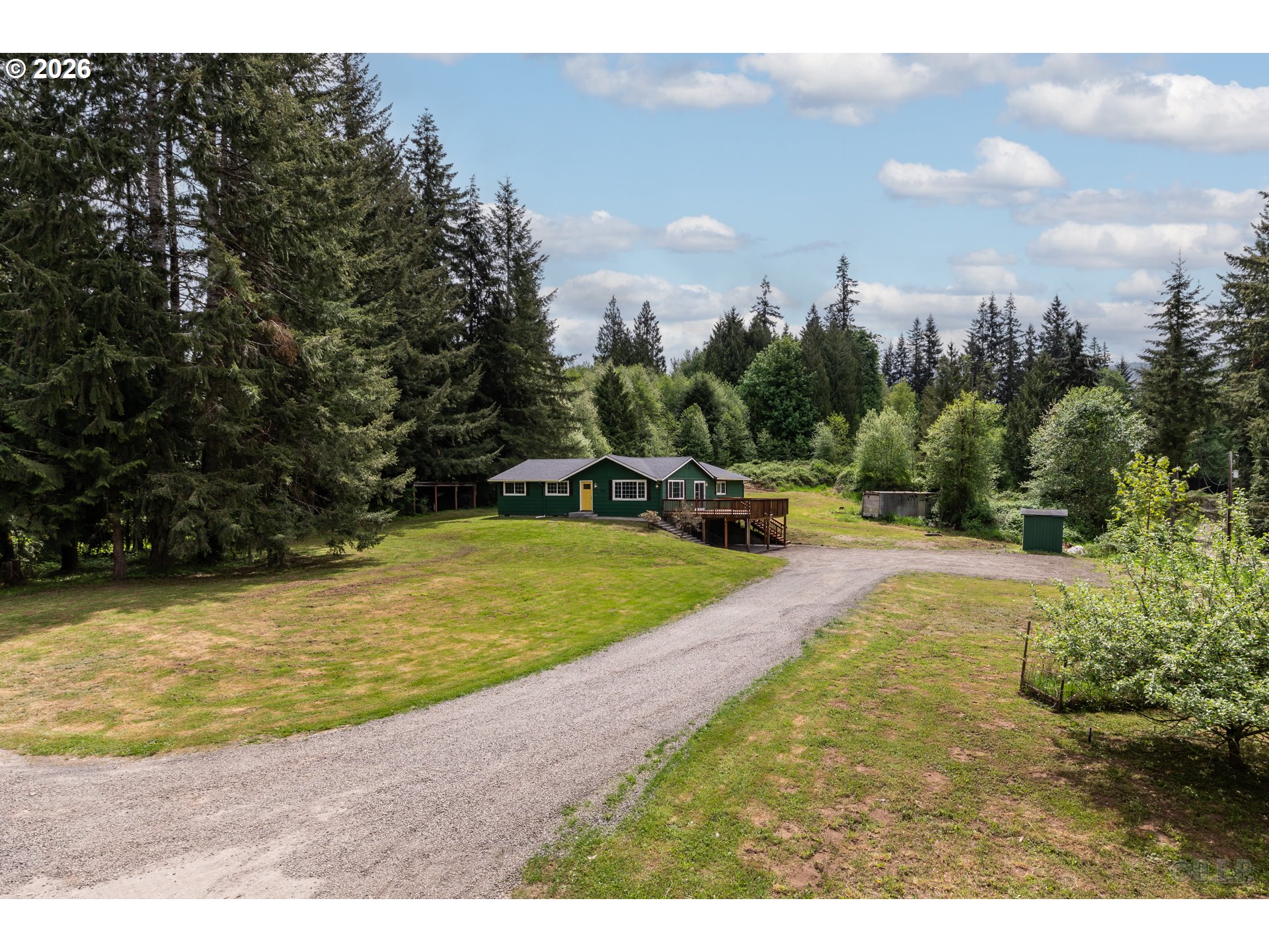 29234 Thistle Hill Road Rainier, OR 97048 - Photo 2 of 33 a view of swimming pool with a yard
