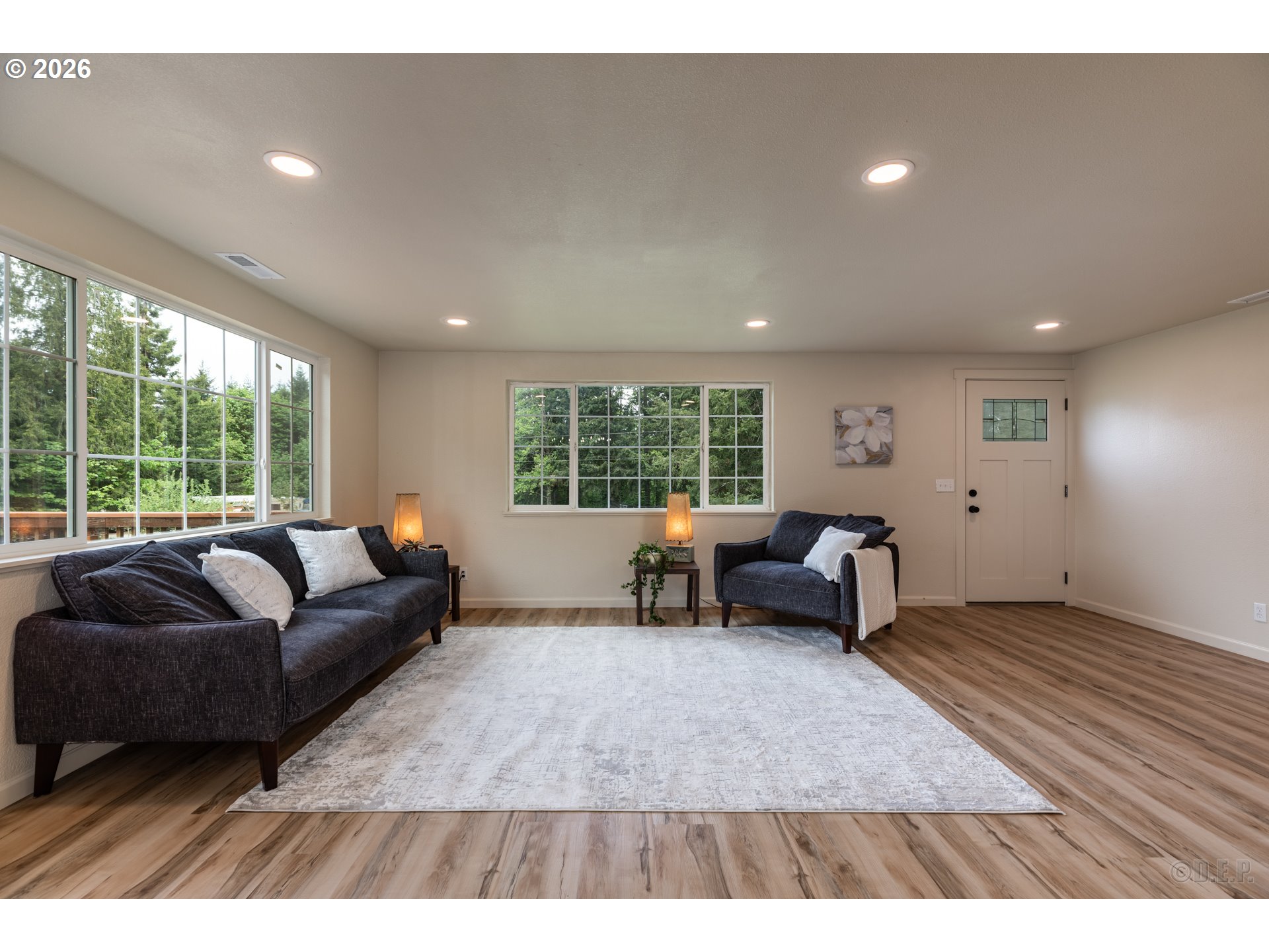 29234 Thistle Hill Road Rainier, OR 97048 - Photo 3 of 33 a living room with furniture and large window