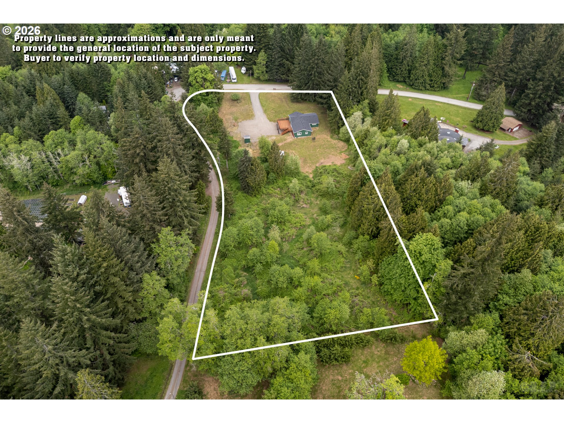 29234 Thistle Hill Road Rainier, OR 97048 - Photo 32 of 33 a aerial view of a house