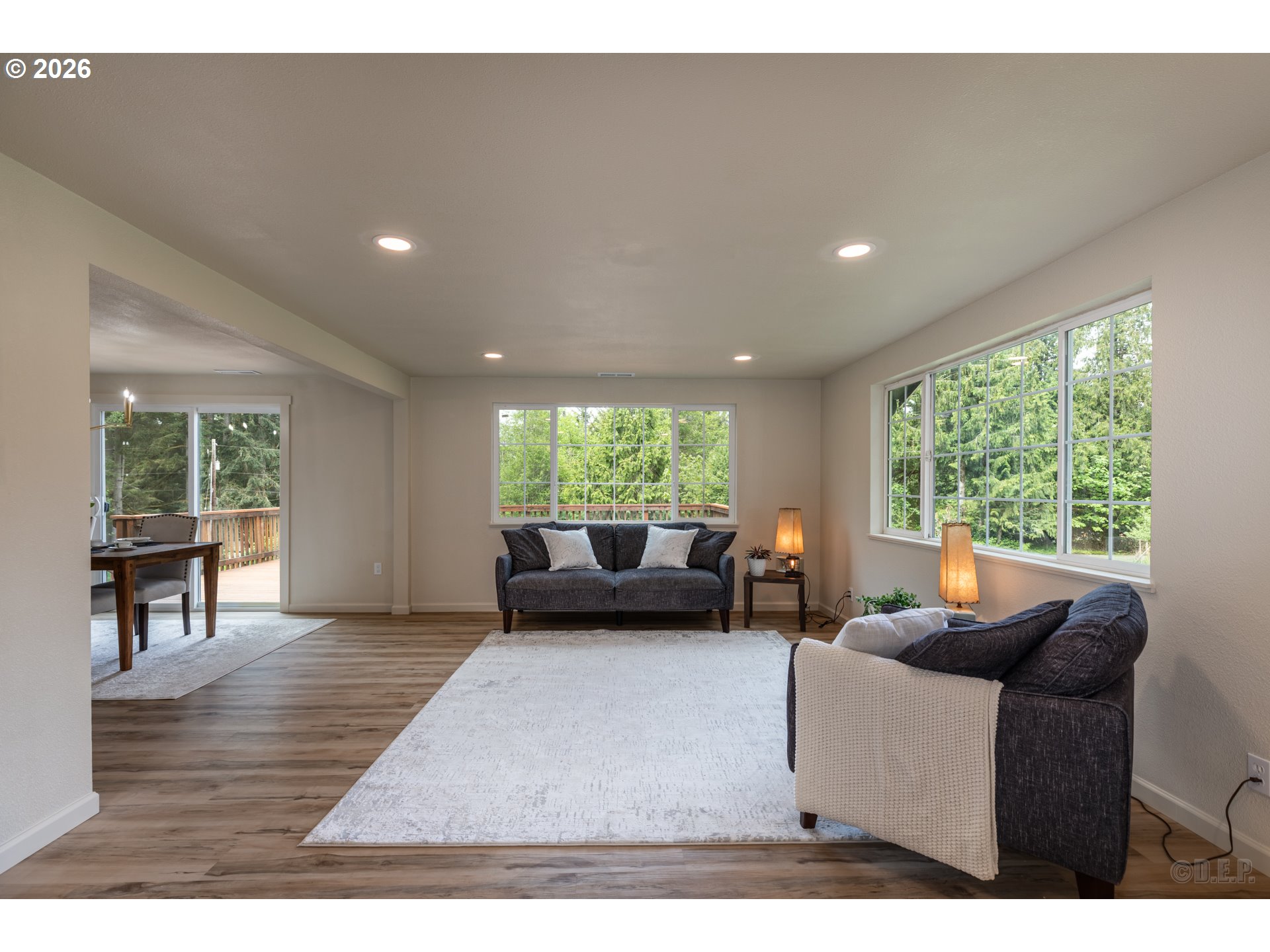 29234 Thistle Hill Road Rainier, OR 97048 - Photo 4 of 33 a living room with furniture and a large window