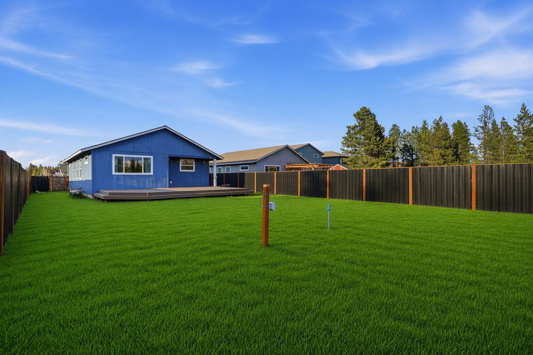 16455 Bassett Road La Pine, OR 97739 - Photo 29 of 44 a house view with a play ground in front of it