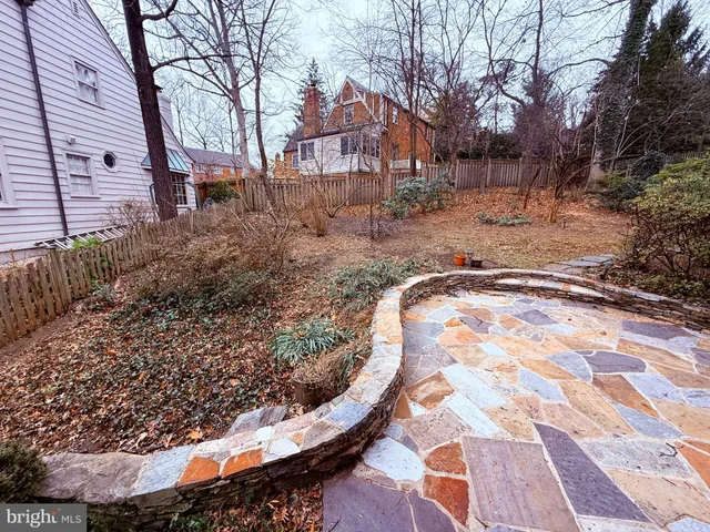 a view of outdoor space with garden