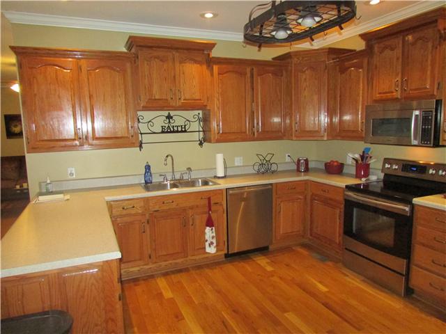 2908 Water Valley Road Santa Fe, TN 38482 - Photo 8 of 20 Oak Cabinets with stainless steel appliances
