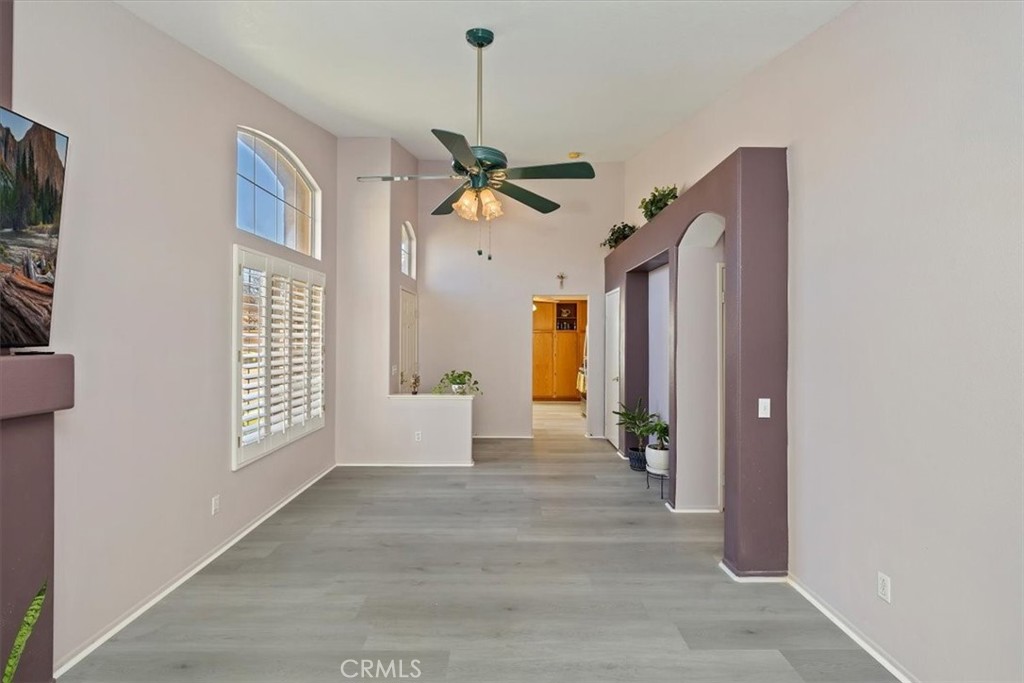 5509 Rodriguez Avenue Banning, CA 92220 - Photo 11 of 36 a view of an entryway with a chandelier