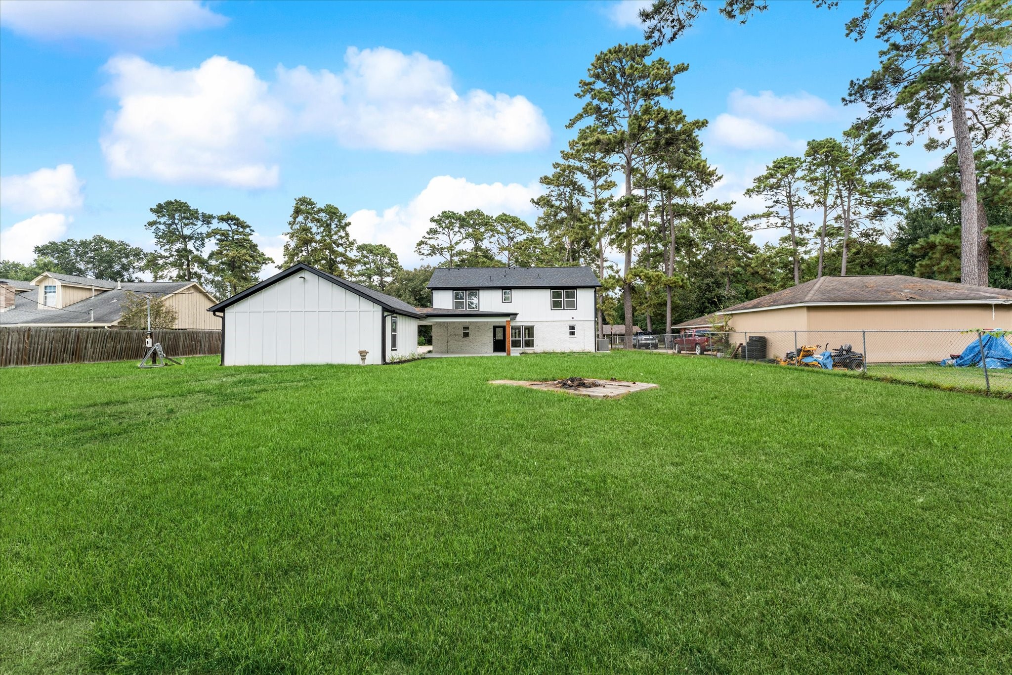 25107 Broughton Street Spring, TX 77373 - Photo 39 of 42 Spacious back yard with plenty of space for future pool..