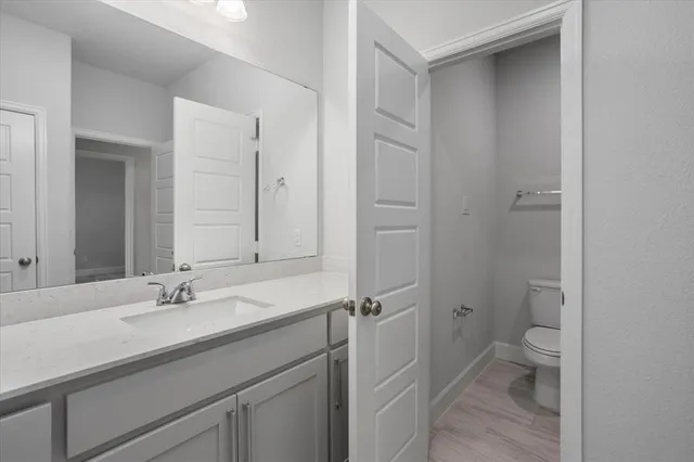 a bathroom with a toilet a sink and curtain
