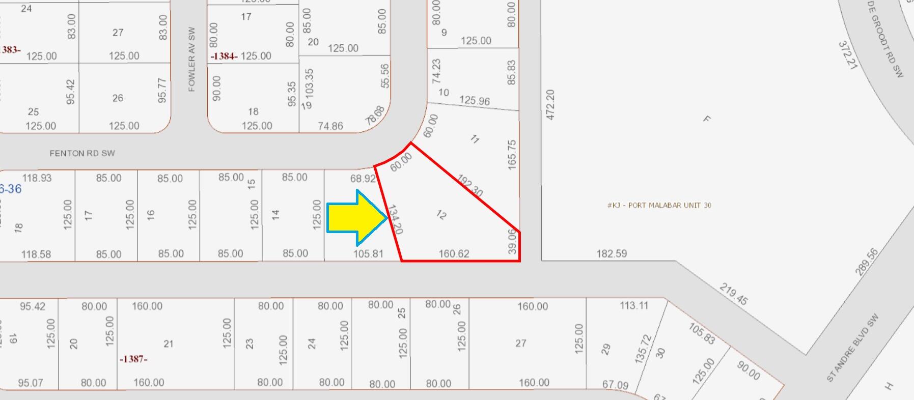 324 Fenton Road Palm Bay, FL 32908 - Photo 4 of 5 324FentonPlat