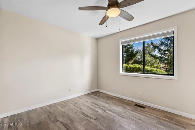a view of an entryway with a window