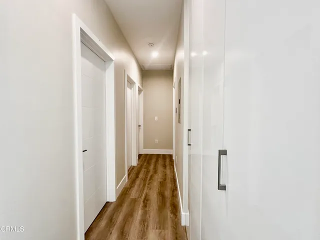 a view of a bathroom with a shower