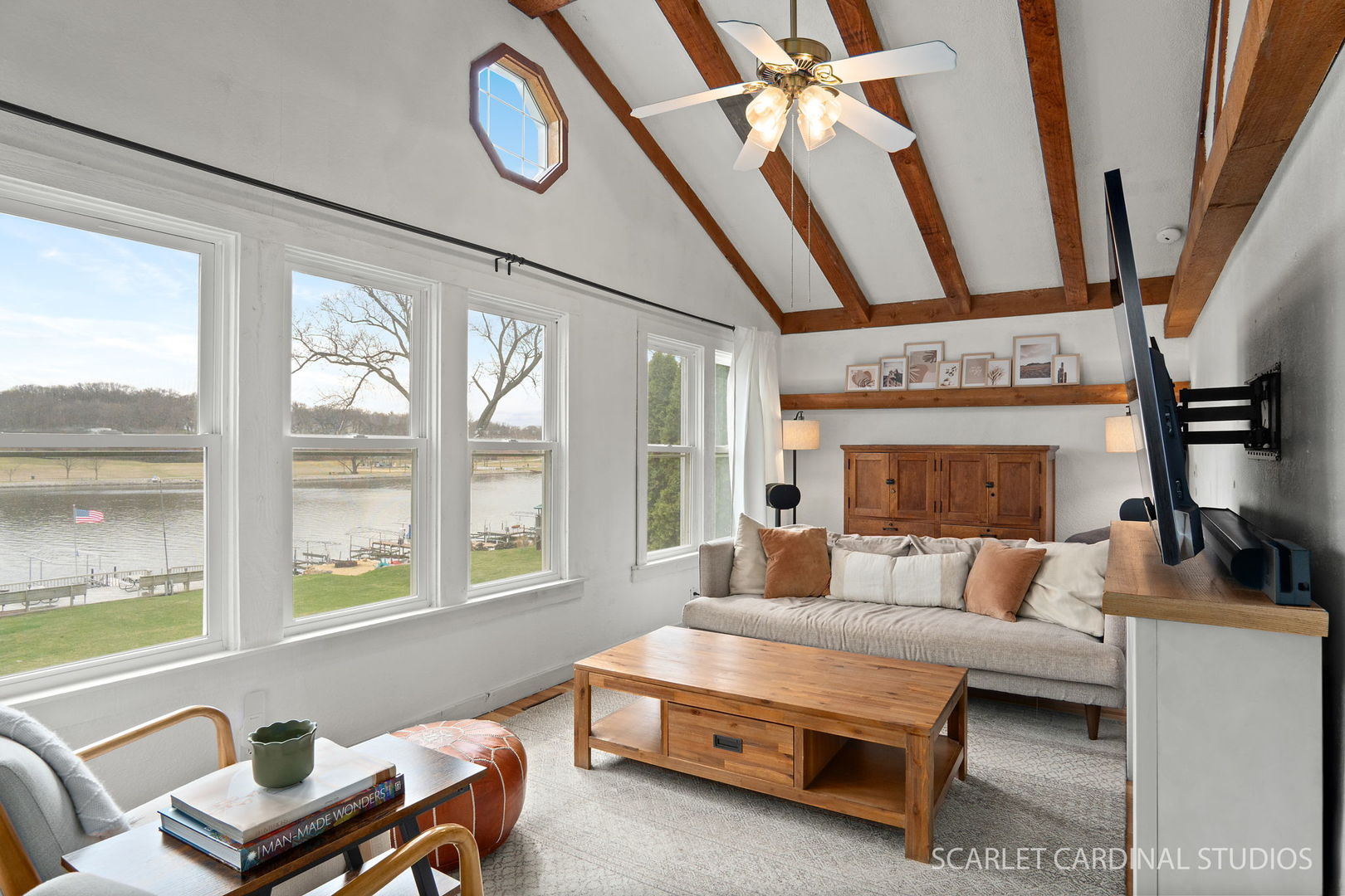 705 Spring Beach Way Cary, IL 60013 - Photo 6 of 32 a bedroom with furniture and a large window