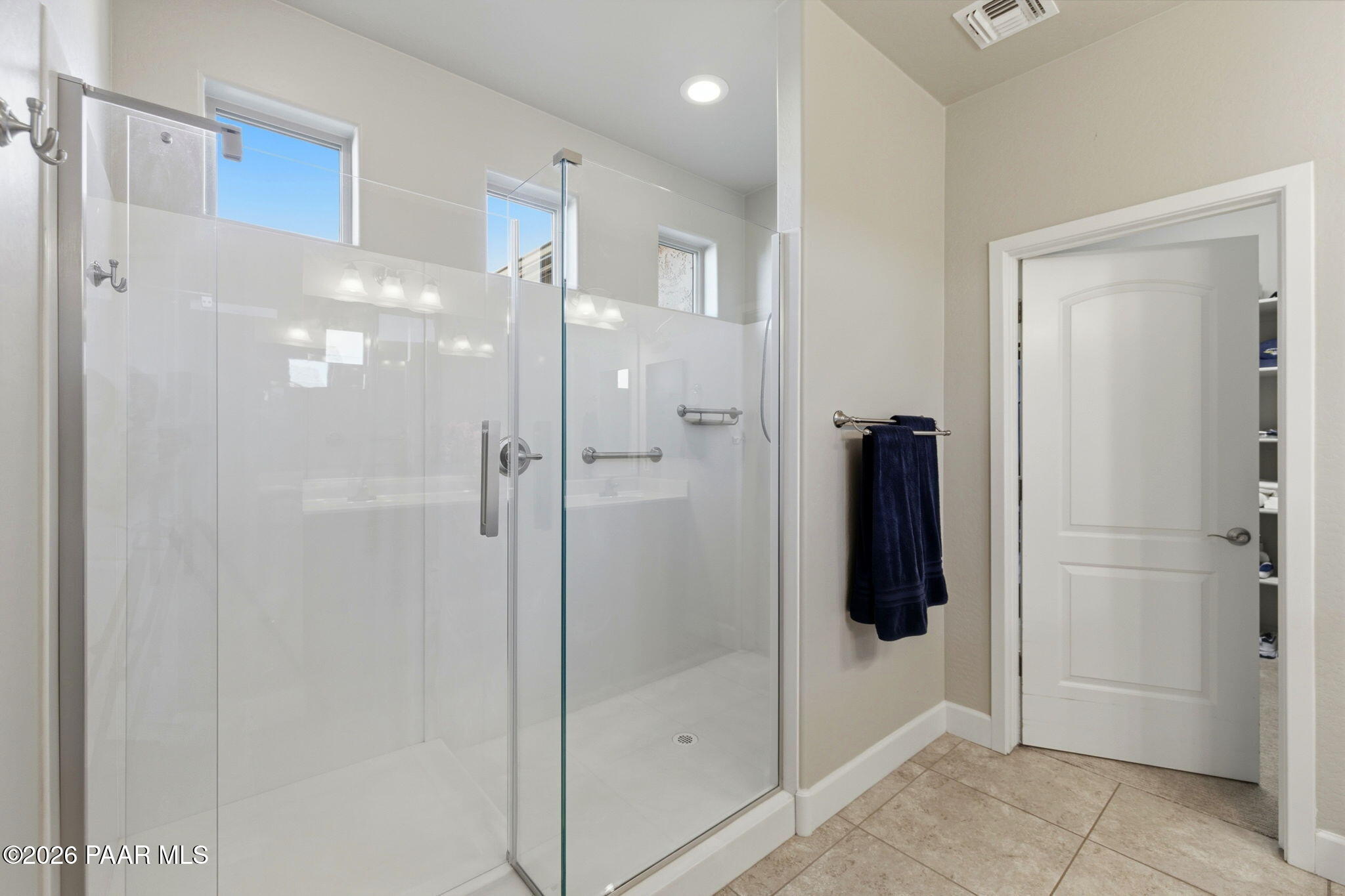 8510 Pepperbox Road Prescott Valley, AZ 86315 - Photo 17 of 44 Owner Suite Glass Enclosed Shower