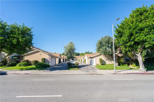a view of houses with street view