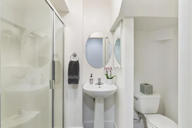 a view of entryway with stairs and a window