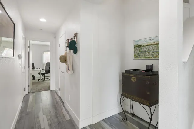 a view of workspace with window