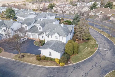 a bird view of house