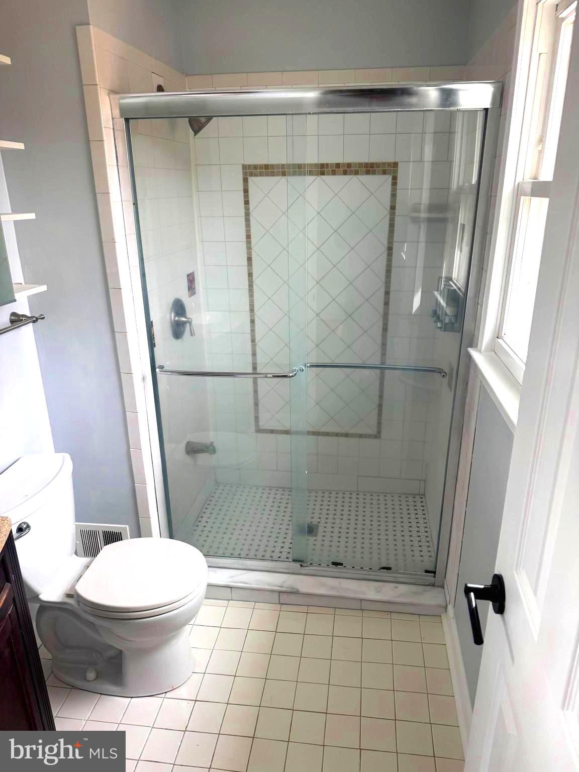 6602 Greenview Lane Springfield, VA 22152 - Photo 12 of 31 a bathroom with a toilet and shower