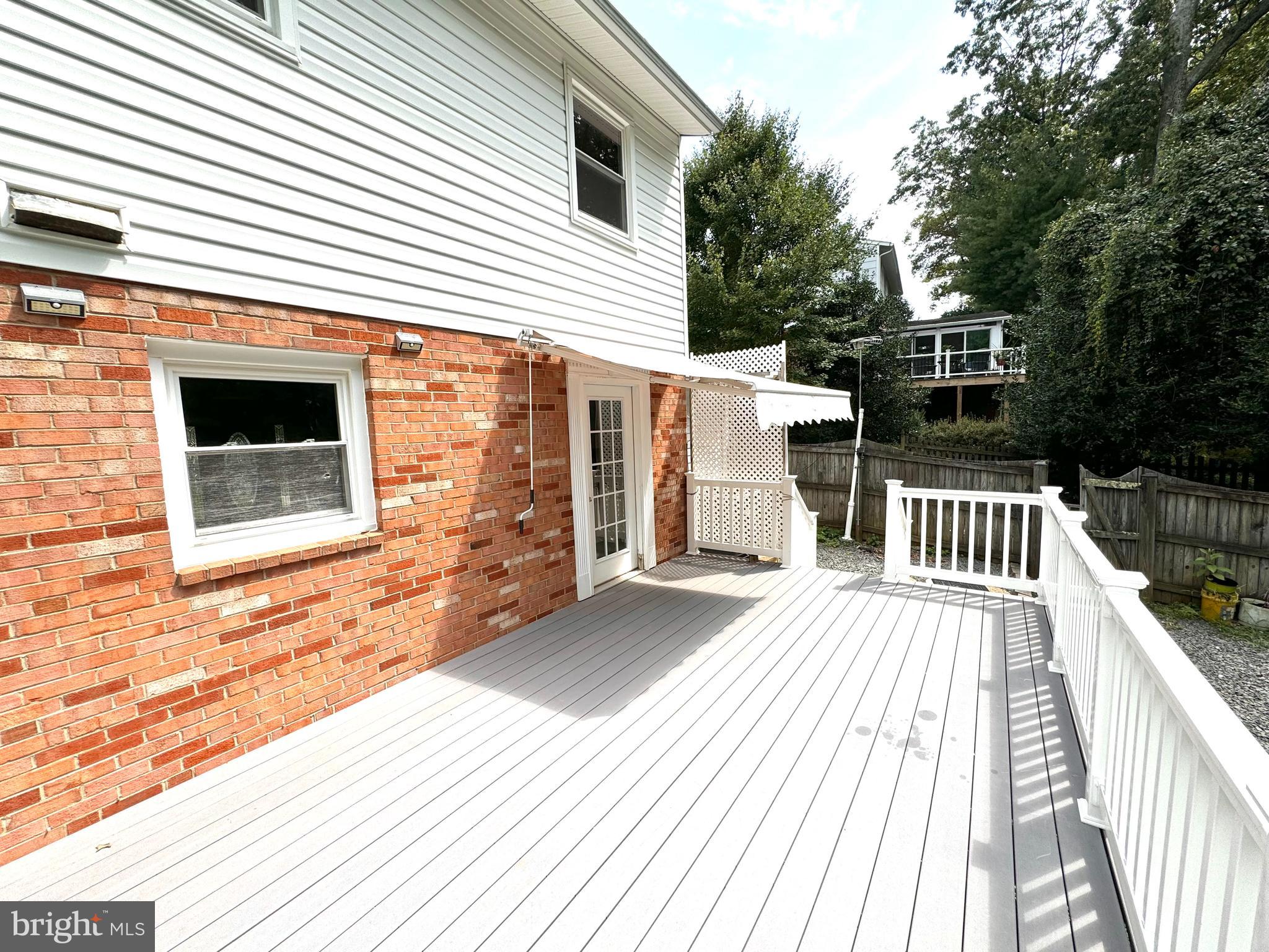6602 Greenview Lane Springfield, VA 22152 - Photo 27 of 31 a view of a roof deck