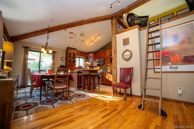 a living room filled with furniture