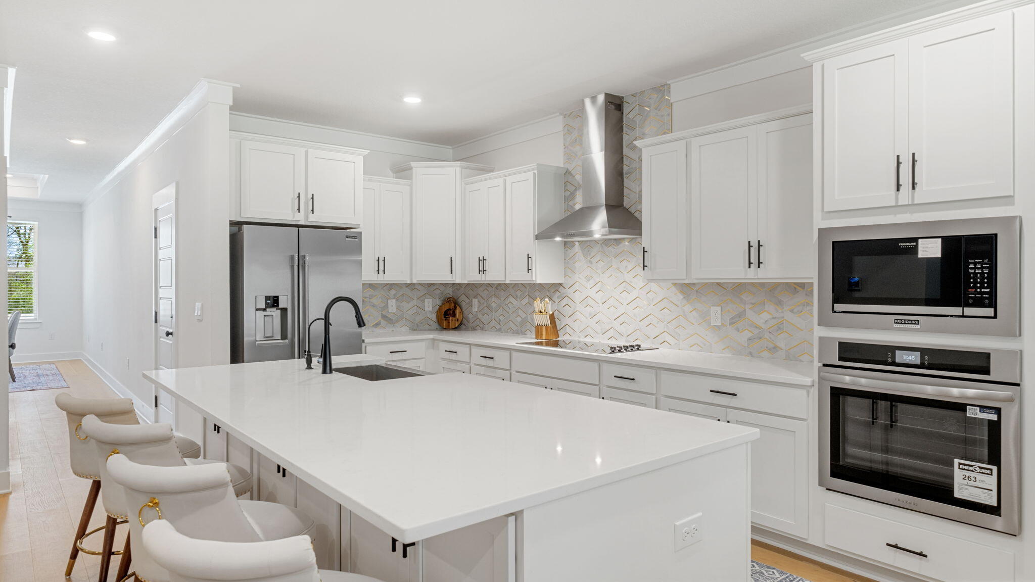 769 Old Ferry Road Santa Rosa Beach, FL 32459 - Photo 14 of 67 a kitchen with a sink a stove and a refrigerator