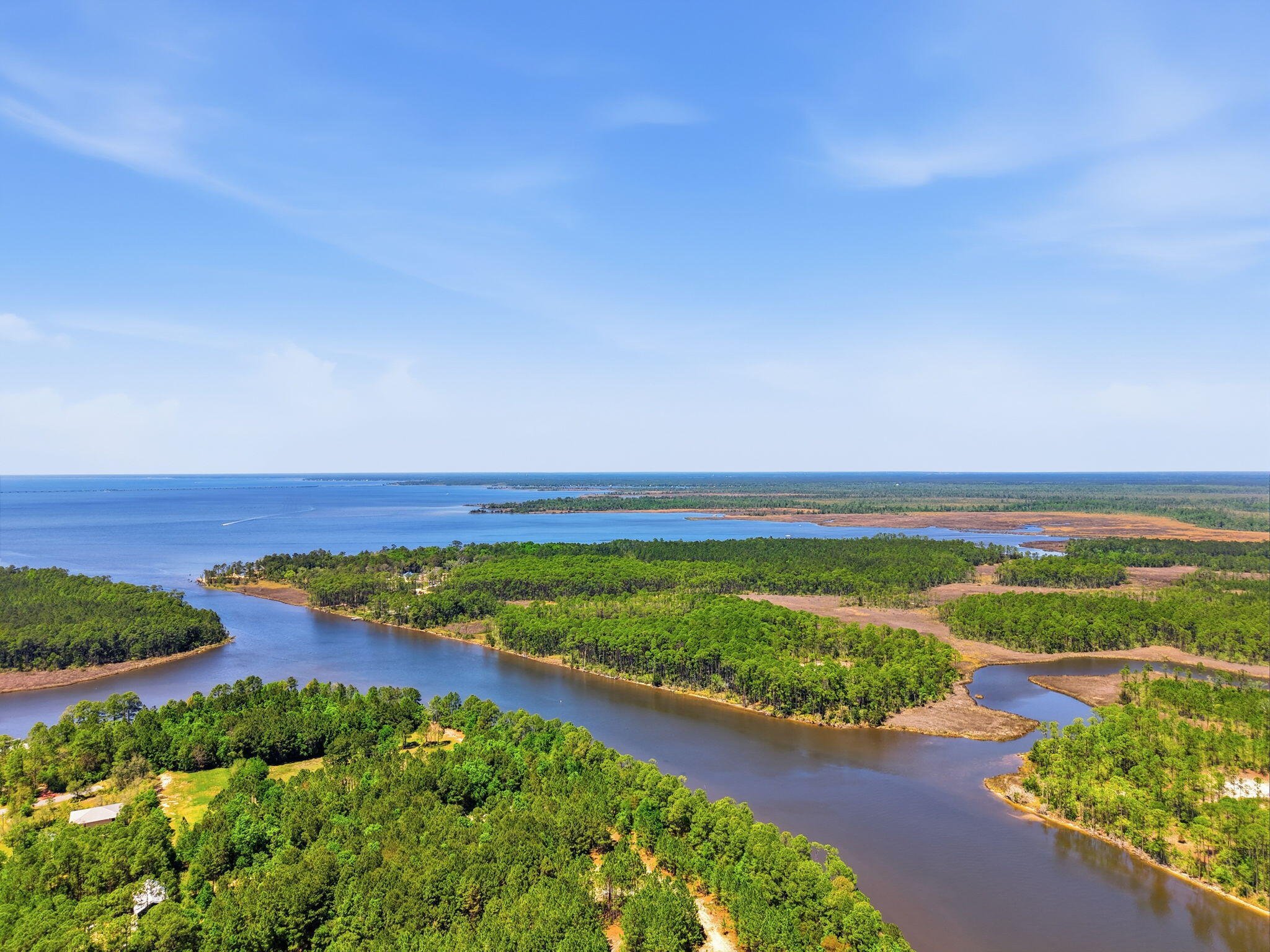 769 Old Ferry Road Santa Rosa Beach, FL 32459 - Photo 52 of 67 a view of a city with an ocean