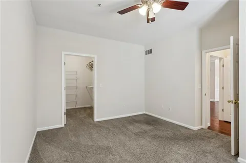 a view of walk in closet