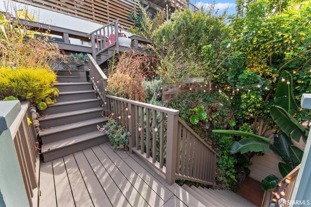 a view of outdoor space with seating area