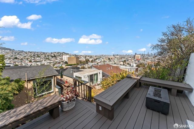a view of a house with a patio