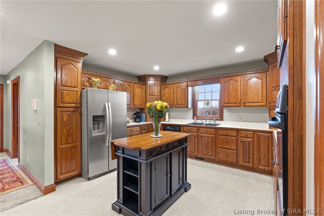7267 Sand Hill Road Southeast Elizabeth, IN 47117 - Photo 3 of 88 HUGE kitchen with plenty of cabinet and counter space!