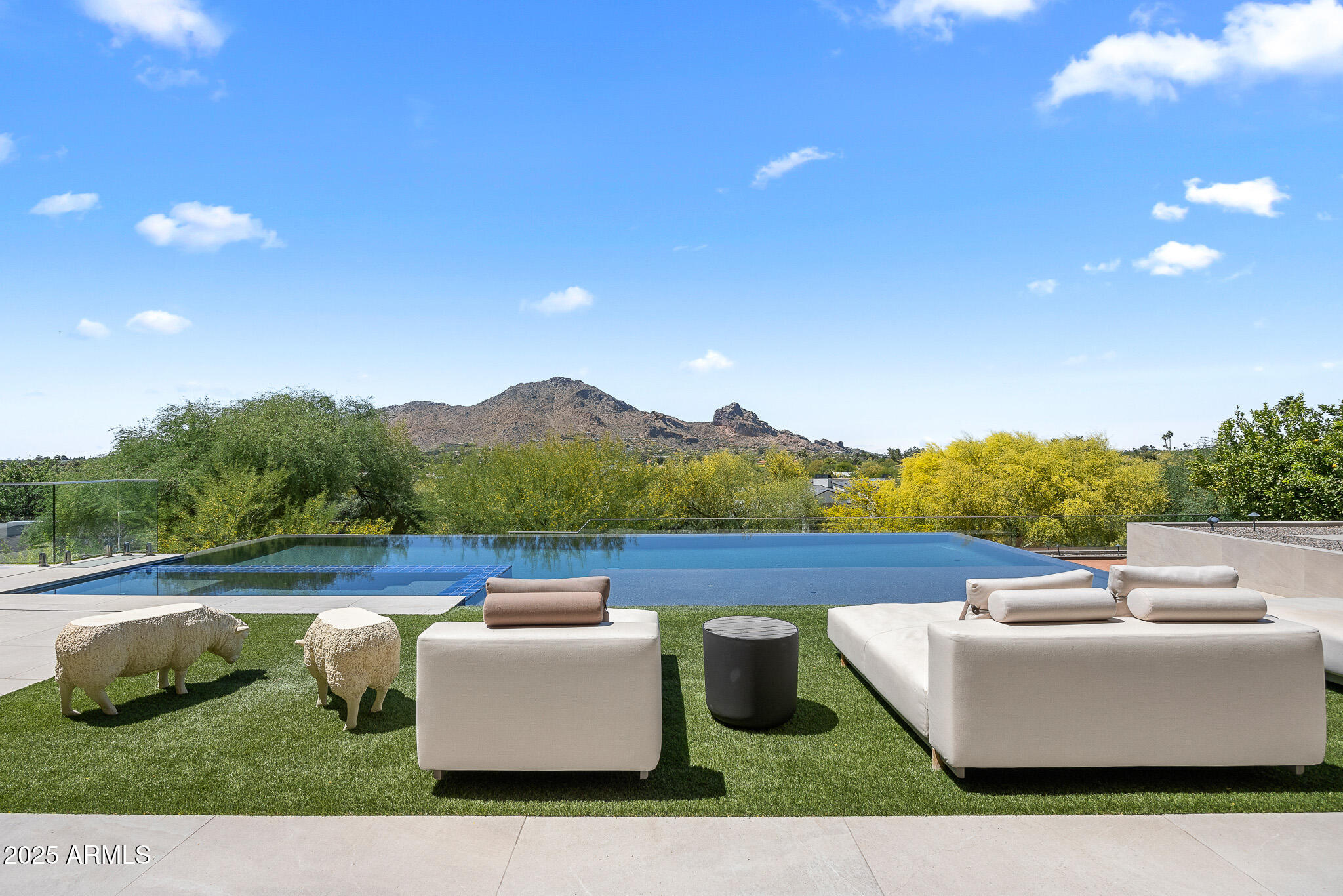 6149 East Indian Bend Road Paradise Valley, AZ 85253 - Photo 34 of 77 a view of house with outdoor space and lake view