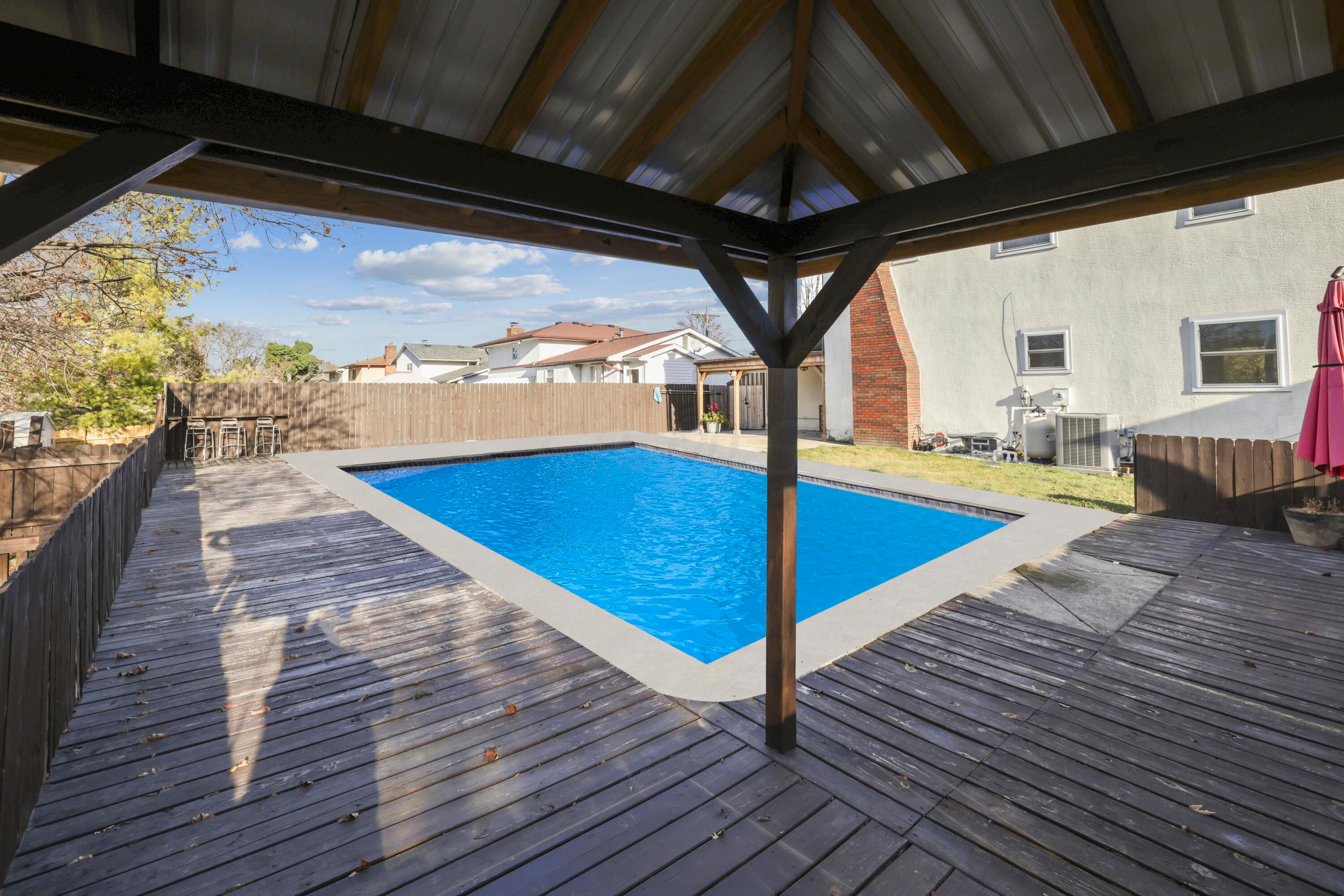 1725 Demorest Road Columbus, OH 43228 - Photo 66 of 75 Pool is virtually staged due to being covered for off season.