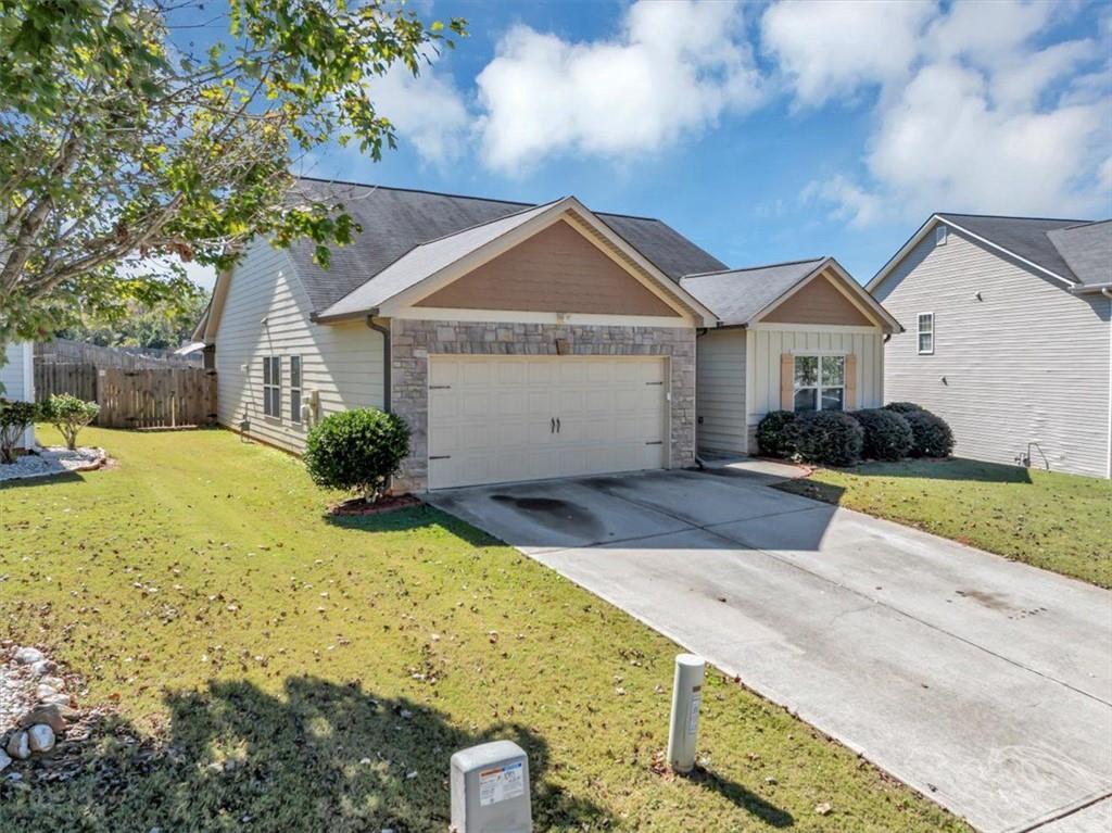 229 Summer Gate Lane Villa Rica, GA 30180 - Photo 2 of 28 a view of a house with a yard