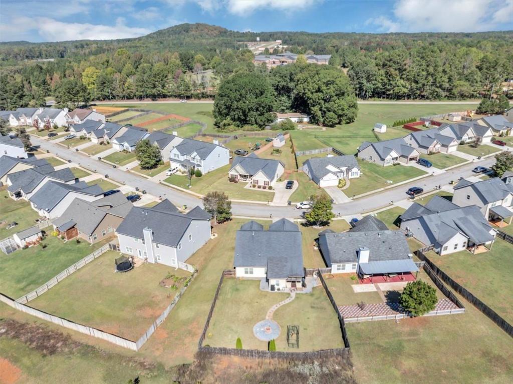 229 Summer Gate Lane Villa Rica, GA 30180 - Photo 28 of 28 an aerial view of residential houses with outdoor space