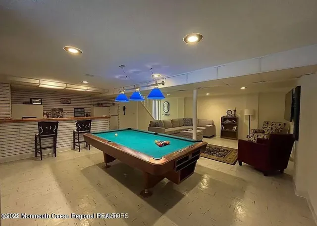 a view of a balcony with an outdoor space