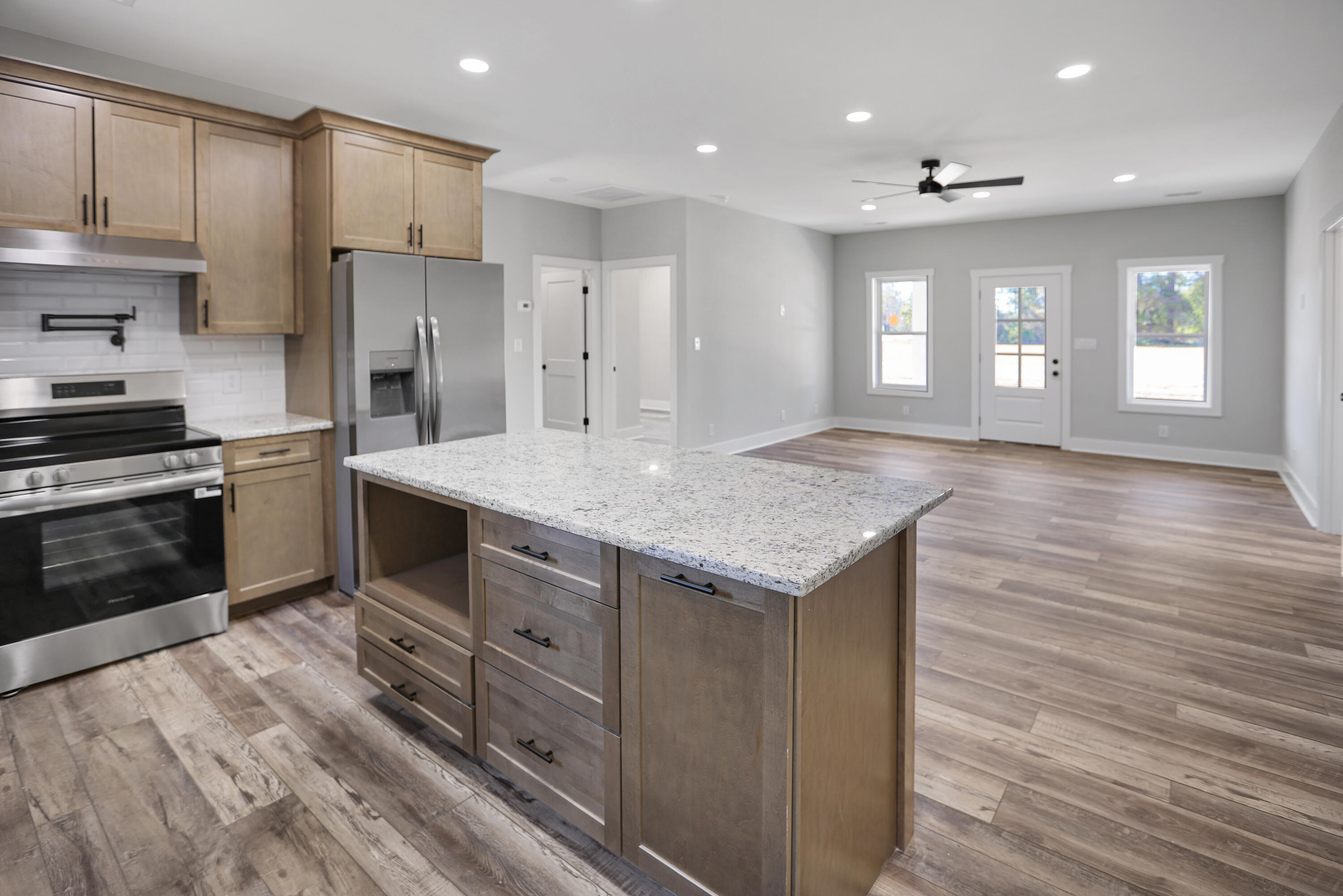 4055 State Rd S-8-52 St. Stephen, SC 29479 - Photo 8 of 30 Kitchen open to living room