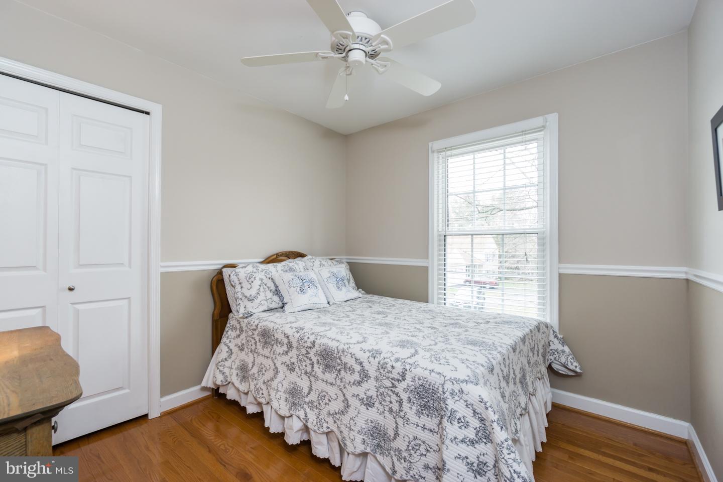 13329 Point Rider Lane Herndon, VA 20171 - Photo 14 of 30 Third bedroom on main level, chair rail molding