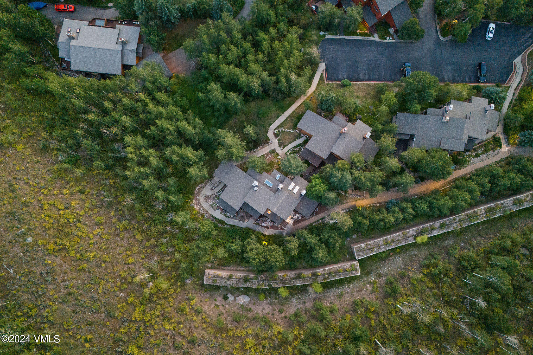 3094 Booth Falls Road, Unit 14 Vail, CO 81657 - Photo 34 of 36 an aerial view of a house with outdoor space