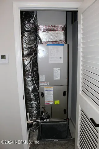 a view of water heater room