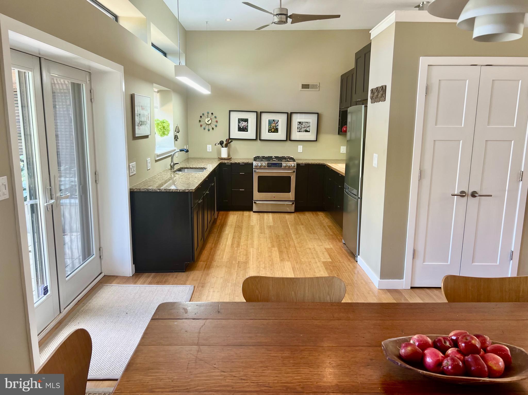 29 Rolling Road Wynnewood, PA 19096 - Photo 6 of 27 Modern Kitchen with Stone Countertops