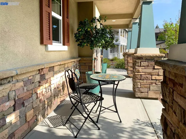 a view of balcony and patio