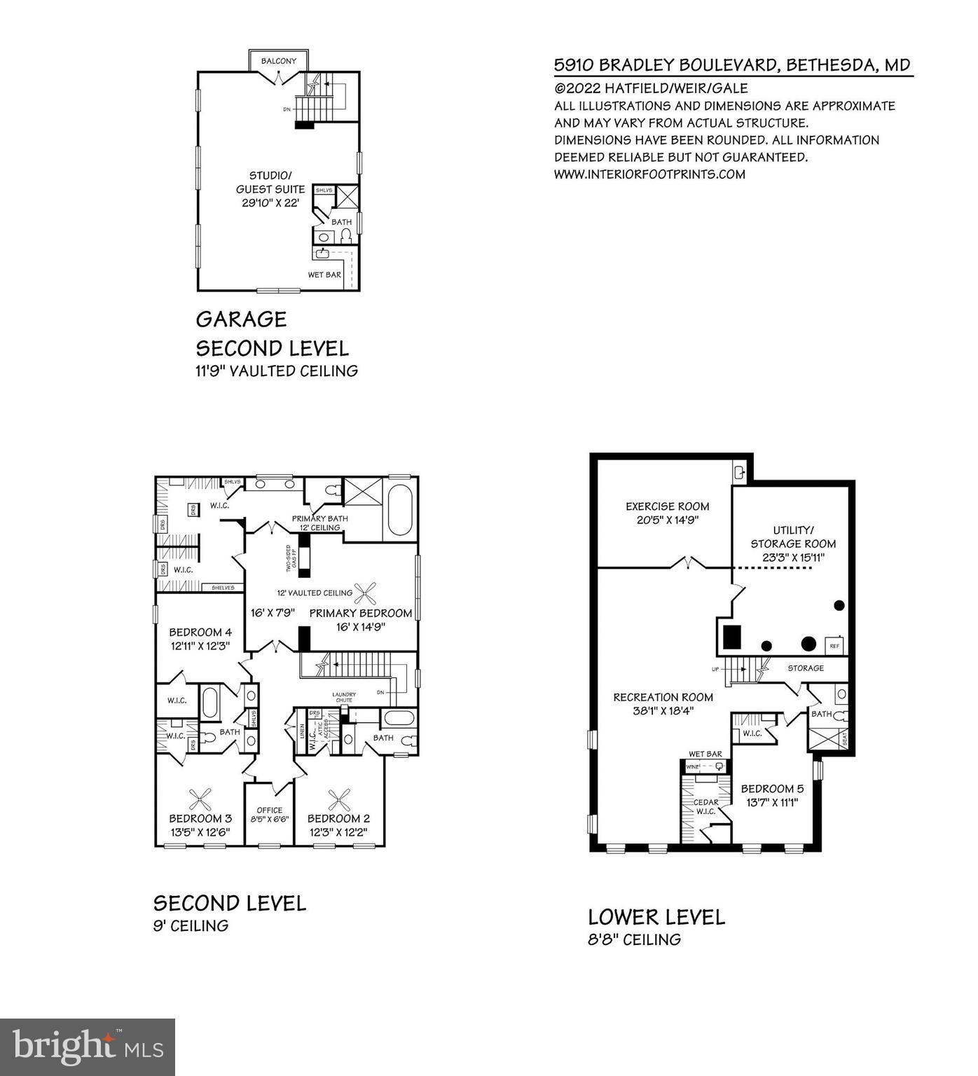 5910 Bradley Boulevard Bethesda, MD 20814 - Photo 42 of 42 Other level floorplans