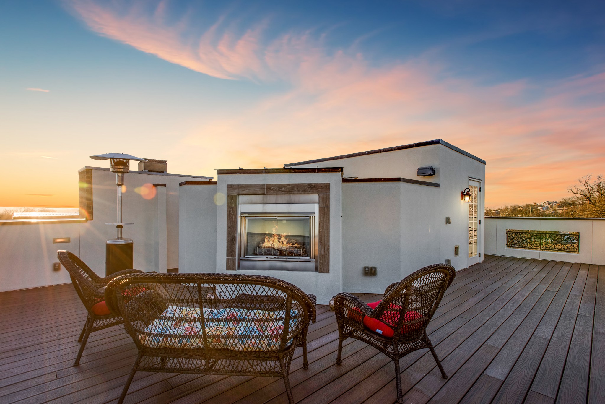 3127 Parthenon Avenue Nashville, TN 37203 - Photo 2 of 30 a backyard of a house with barbeque oven table and chairs