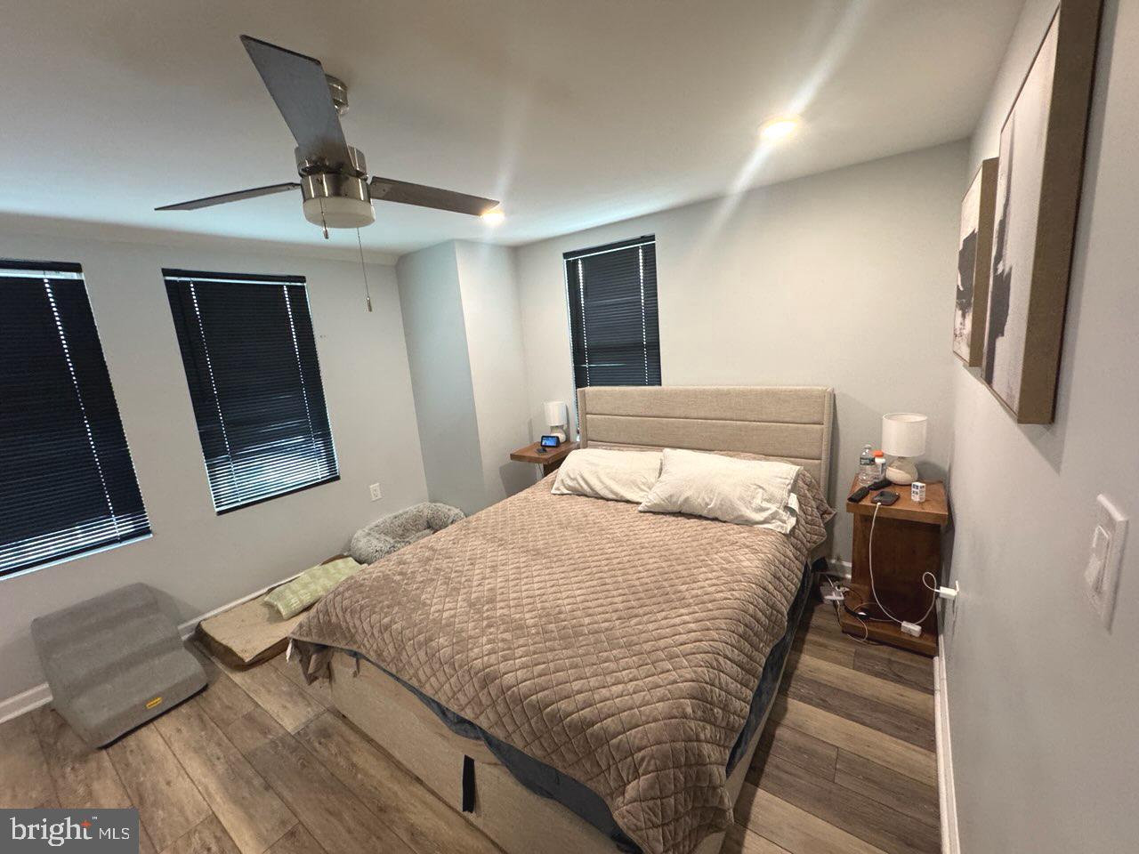 4520 Fernhill Road Philadelphia, PA 19144 - Photo 21 of 30 a bedroom with a bed and a mirror