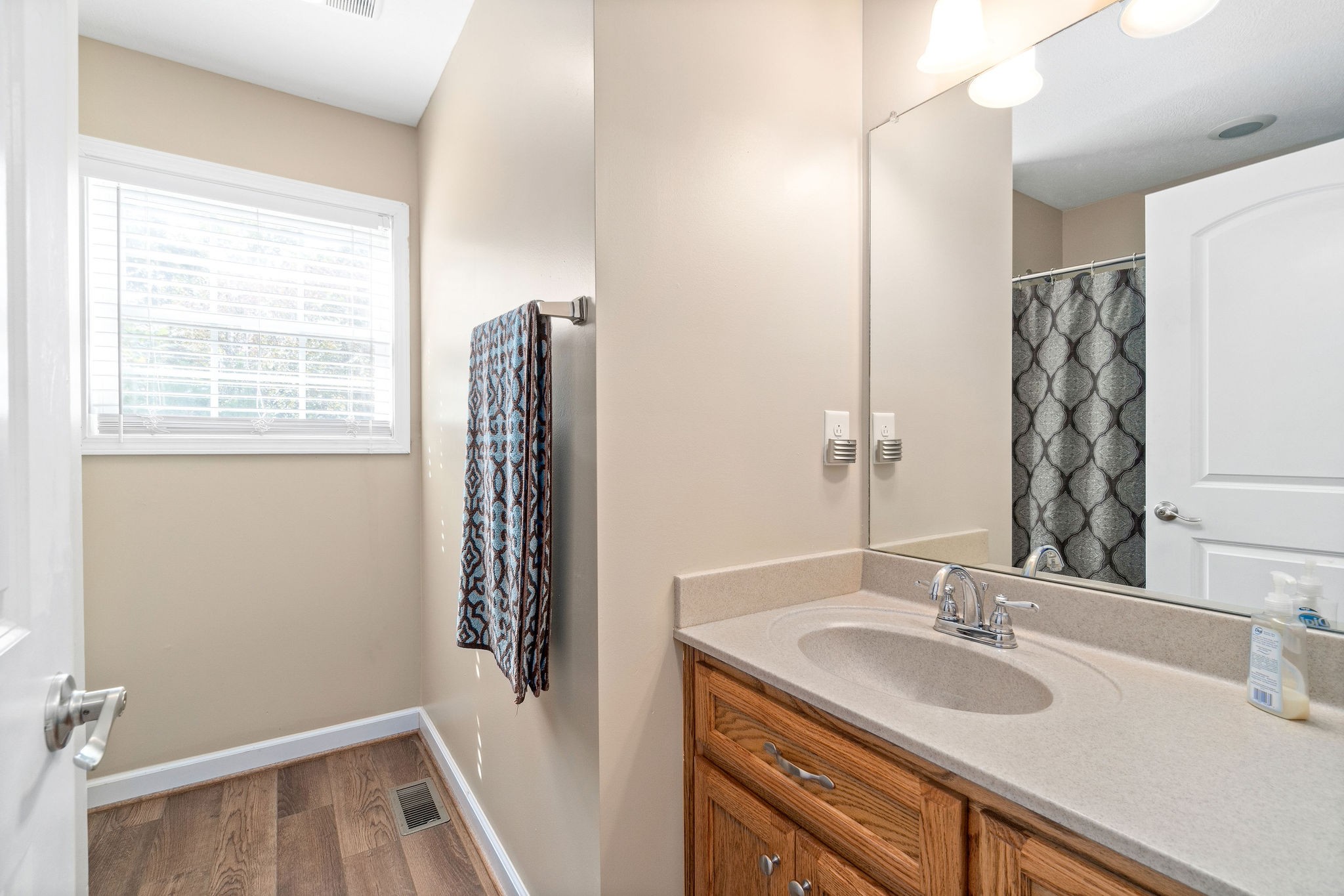 1216 Green Shanty Road Tennessee Ridge, TN 37178 - Photo 18 of 20 a bathroom with a sink a toilet and shower
