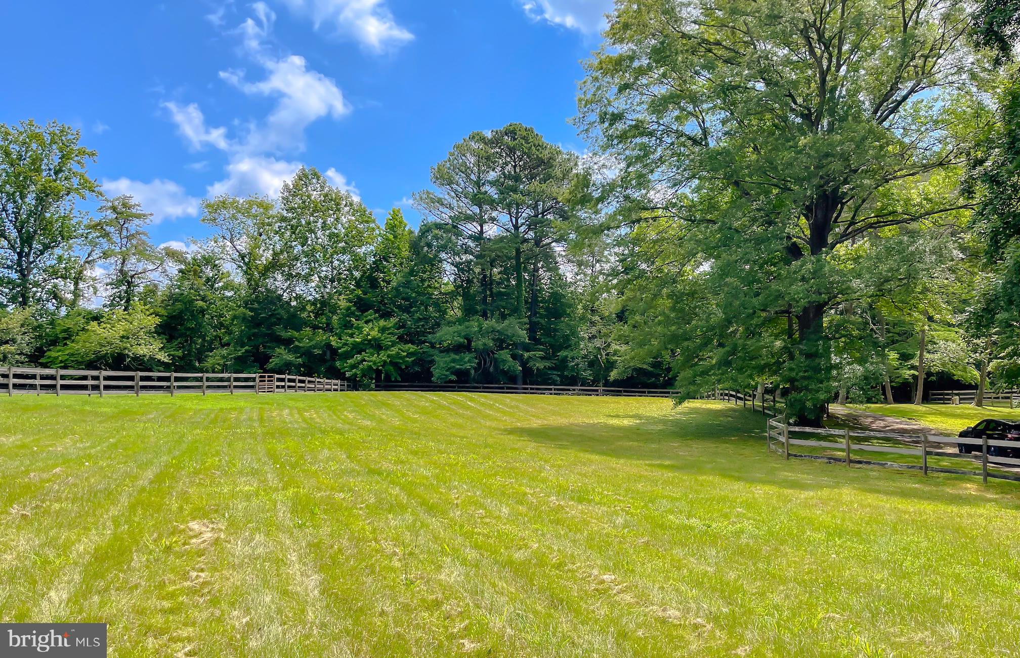 3050 Ross Road St. Leonard, MD 20685 - Photo 74 of 87 a view of a large pool with lawn chairs under an umbrella