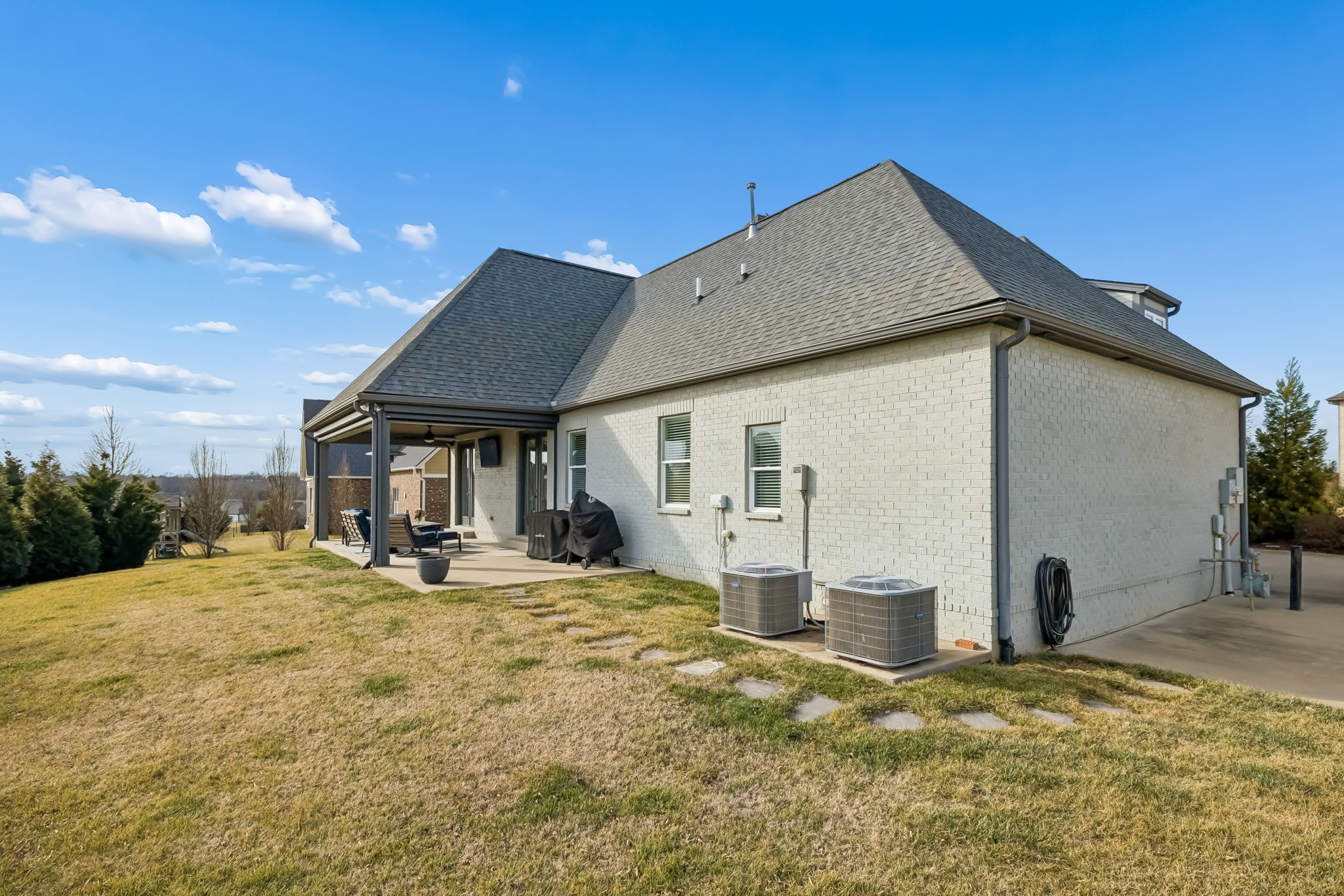 142 Vanner Road Mount Juliet, TN 37122 - Photo 46 of 52 a front view of a house with a yard outdoor seating and garage
