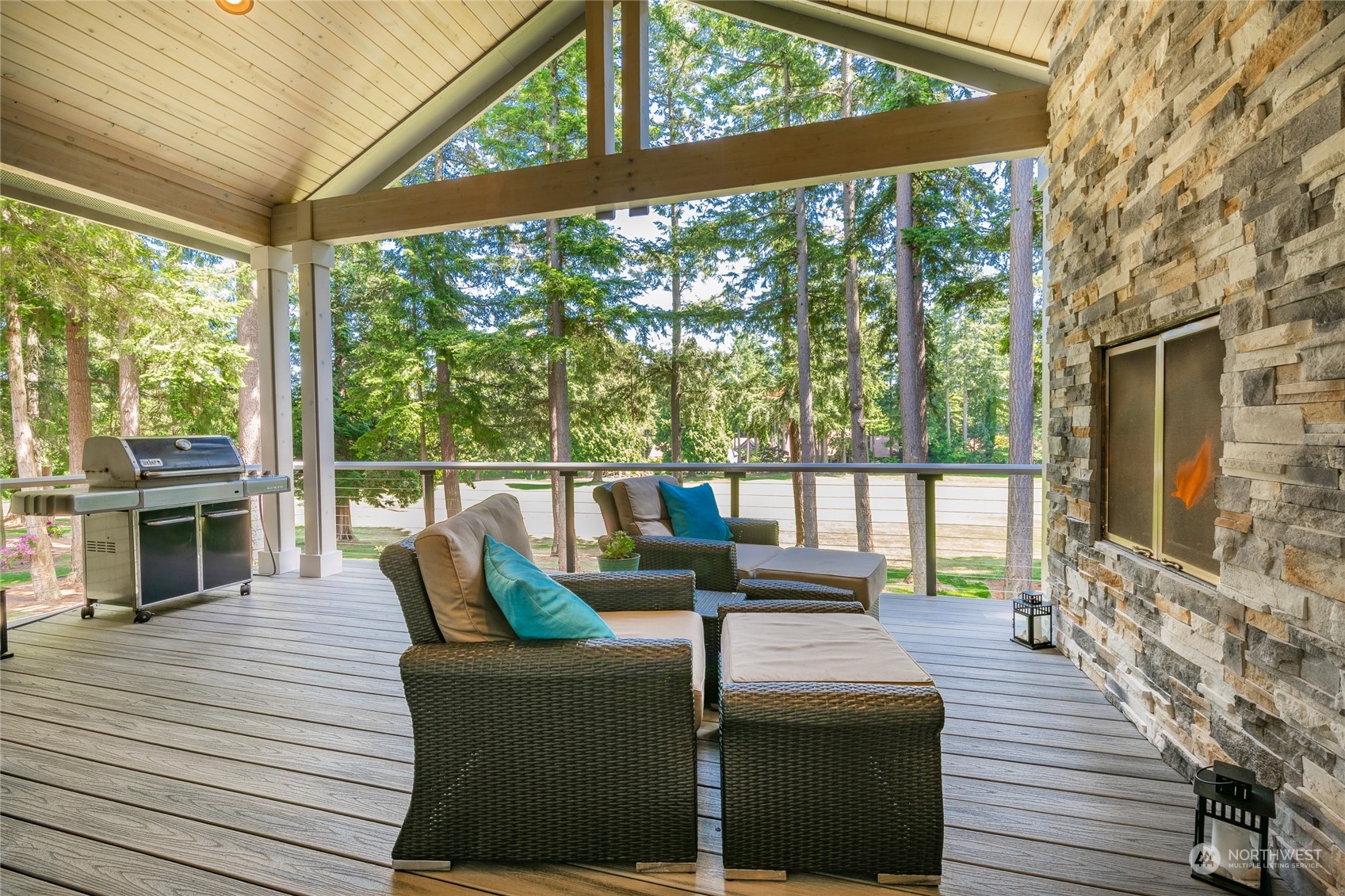 5433 Canvasback Road Blaine, WA 98230 - Photo 30 of 34 a living room with large windows