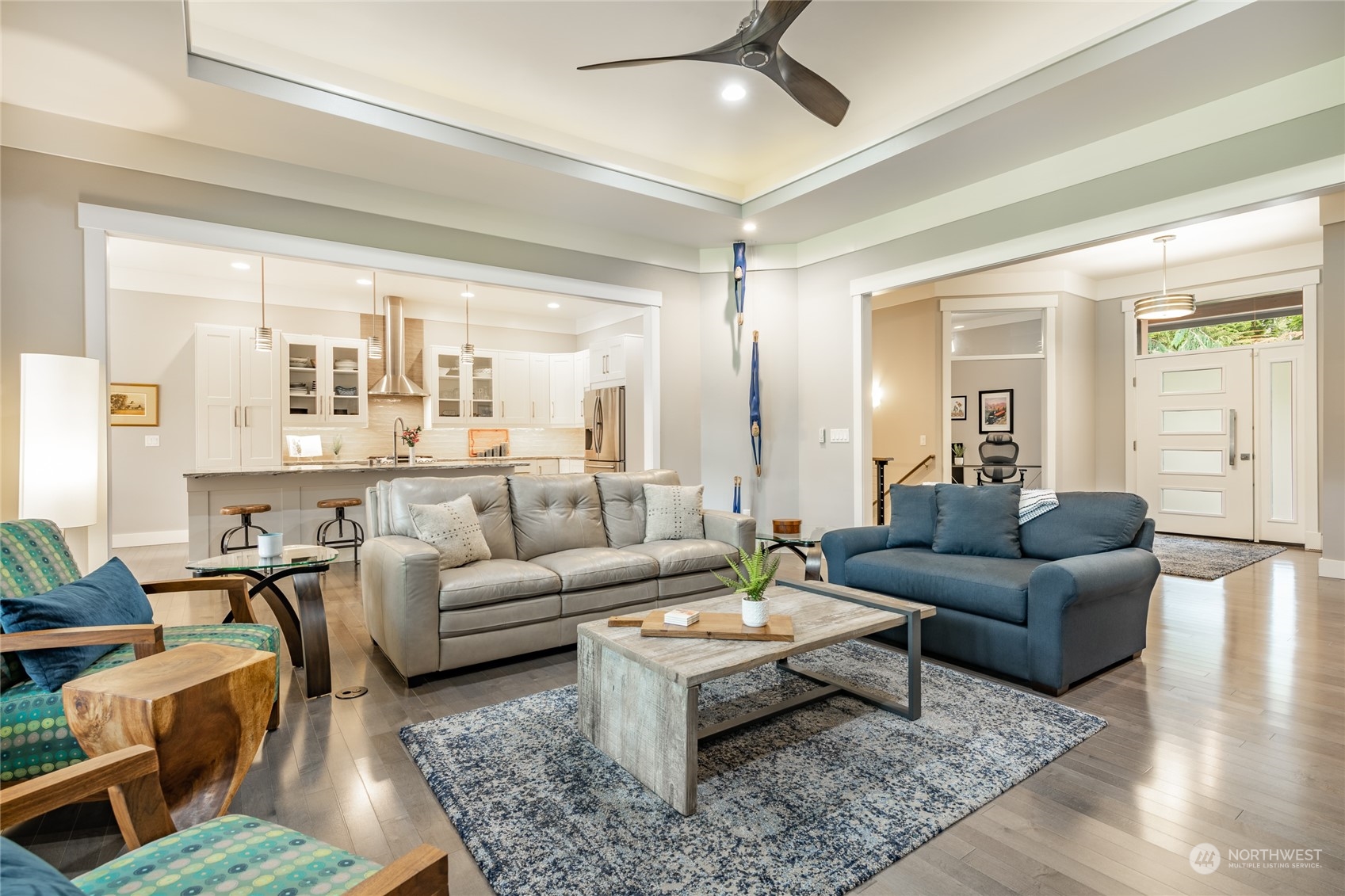 5433 Canvasback Road Blaine, WA 98230 - Photo 6 of 34 a living room with furniture and a large window