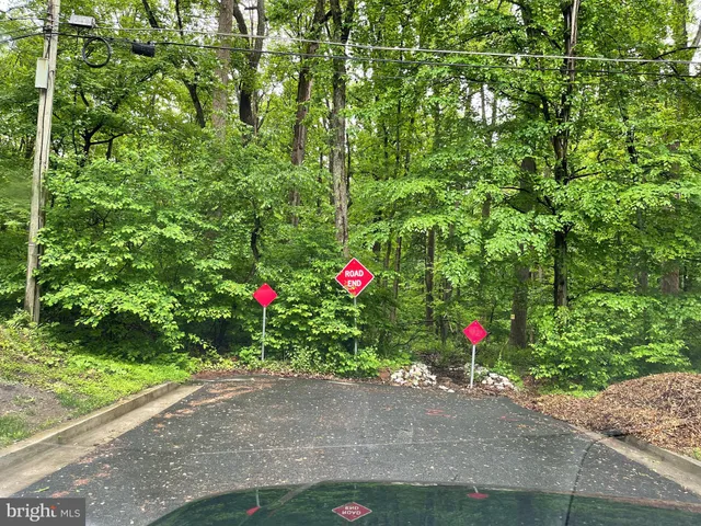 a view of a city with lush green forest