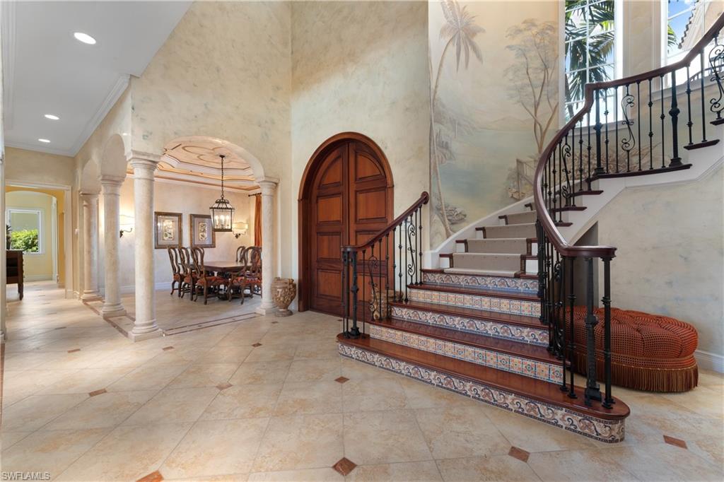 590 17th Avenue South Naples, FL 34102 - Photo 16 of 50 a view of entryway livingroom and hall